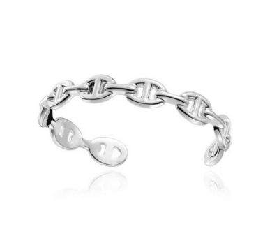 AAA Replica Hermes Chaine d'Ancre Enchainee Bracelet - Pig Nose